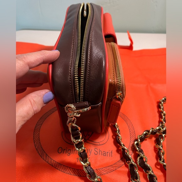 Sharif leather crossbody bag - Picture 5 of 11